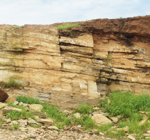 Outcrop of phosphate ore – a national treasure